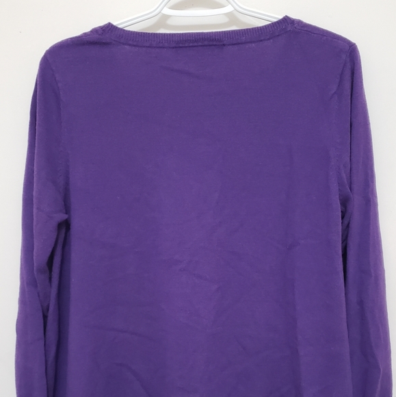 🍄2for15🍄 XL-1X Purple Flare Long Sleeve Top - Picture 3 of 4